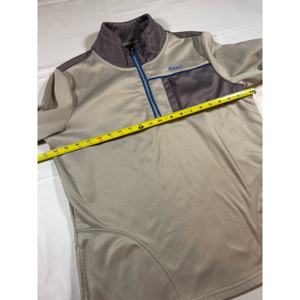 Cruel Girl Qaurter Zip Pull Over Size Womans Large - Picture 4 of 5